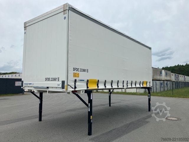 Swap body trailer KRONE Wechselbrücke Plane