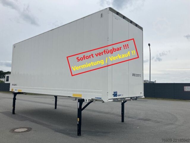 Swap body trailer KRONE Wechselbrücke Jumbo Koffer