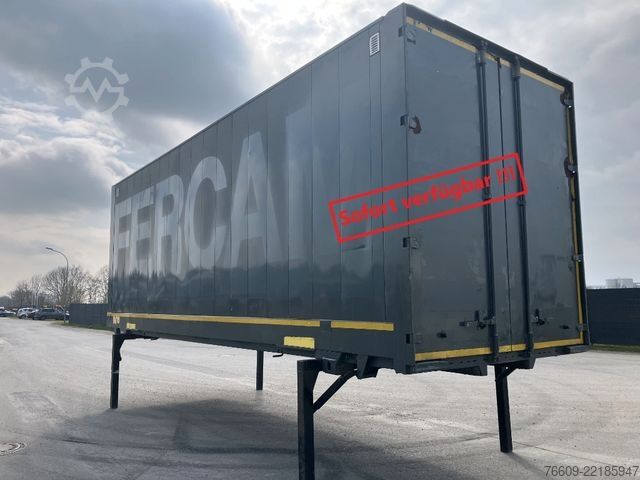 Swap body trailer KRONE Wechselbrücke Koffer