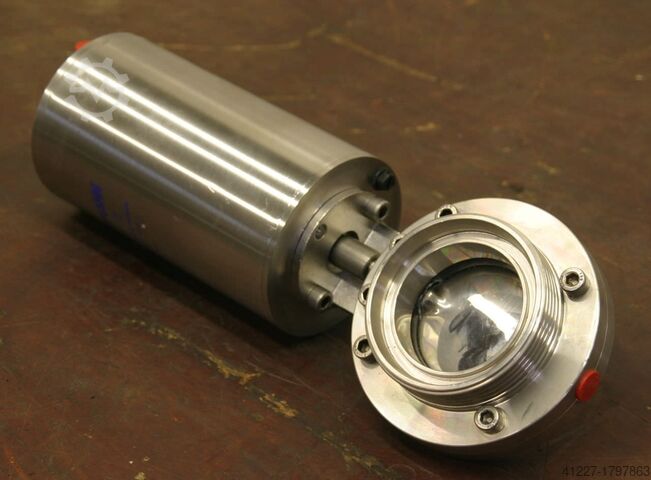 Disc valve DN65 Kieselmann pneumatischer Antrieb