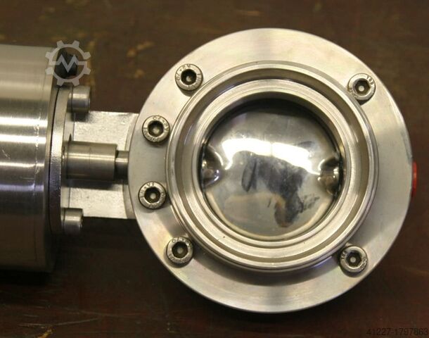 Disc valve DN65 Kieselmann pneumatischer Antrieb