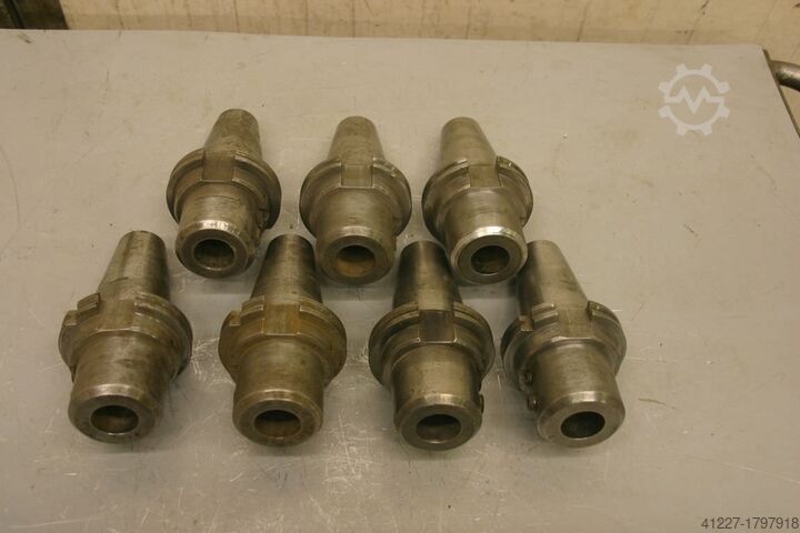 Fräsaufnahmen 7 Stück Stahl SK50