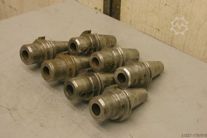 Fräsaufnahmen 7 Stück Stahl SK50