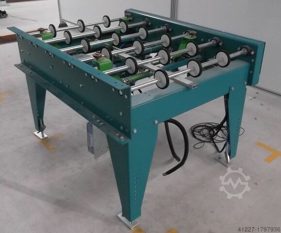 Rollenbahn angetrieben Grenzebach mit Zentriereinheit