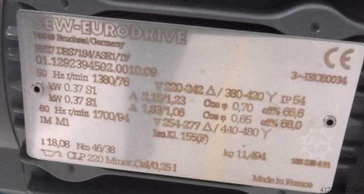 Rollenbahn angetrieben Grenzebach mit Zentriereinheit