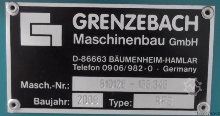 Rollenbahn angetrieben Grenzebach mit Zentriereinheit