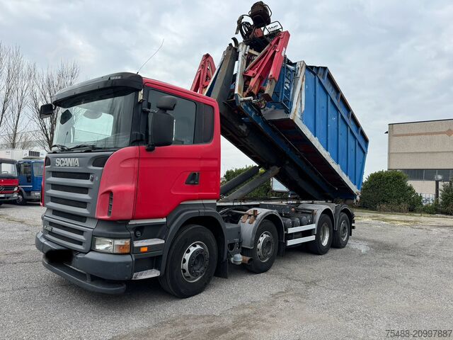 Hook and loader SCANIA R 480 GANCIO SCARRABILE 8X2