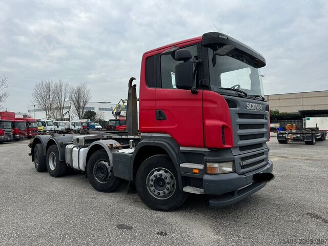 Hook and loader SCANIA R 480 GANCIO SCARRABILE 8X2