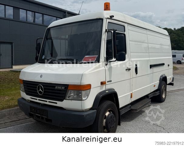 Saugwagen MERCEDES-BENZ Vario 816 D - Müller Einbauspüler 7,5t