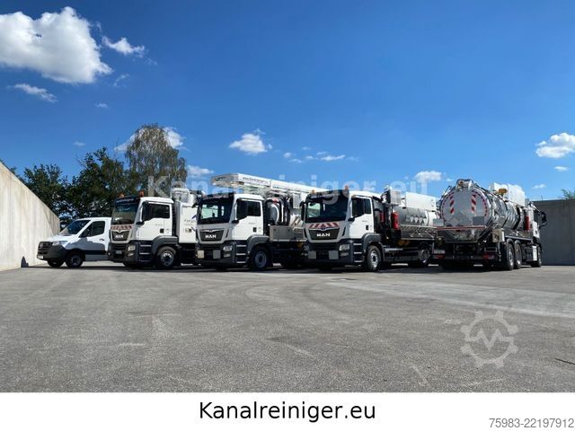 Saugwagen MERCEDES-BENZ Vario 816 D - Müller Einbauspüler 7,5t
