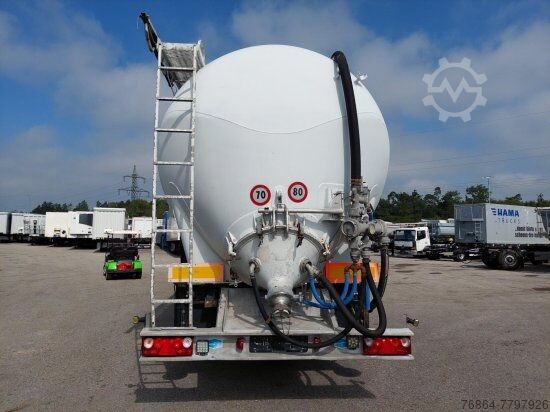 Silo semitrailer  SCHWINGENSCHLöGL KIPP-SILOAUFLIEGER 60M³, LIFTACHSE,