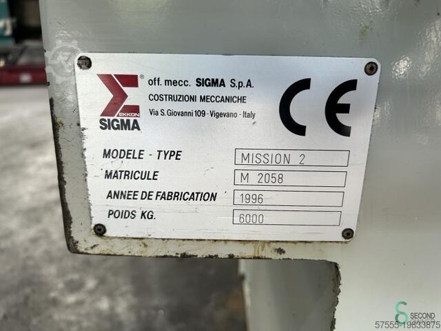 Fräsmaschinen  Sigma Mission 2 1996 Sigma Mission 2