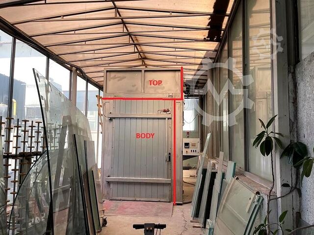 Glass hardening furnace TMB Glashärteofen