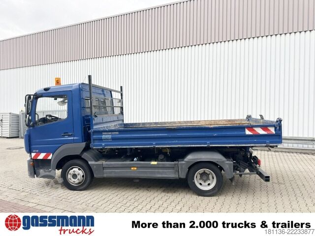 Tipper van Mercedes-Benz Atego 816 K 4x2, 2x AHK, Meiller-Kipper, mehrfach