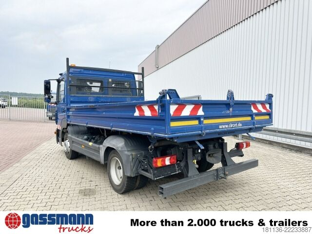 Tipper van Mercedes-Benz Atego 816 K 4x2, 2x AHK, Meiller-Kipper, mehrfach