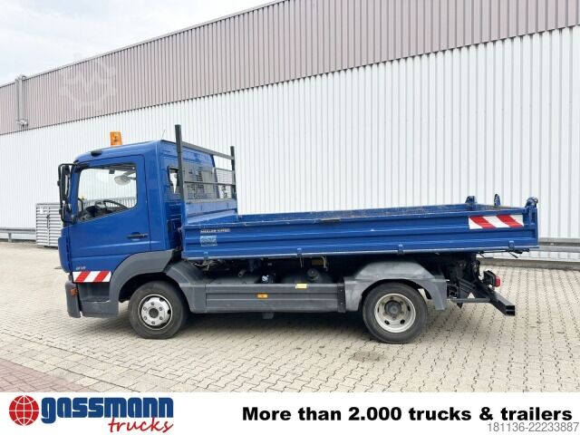 Tipper van Mercedes-Benz Atego 816 K 4x2, 2x AHK, Meiller-Kipper, mehrfach