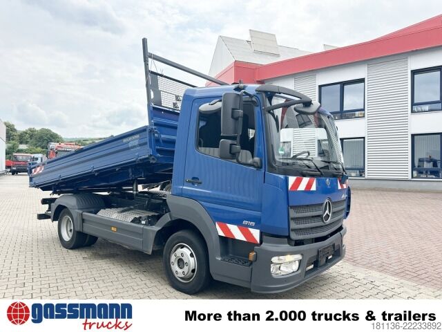 Tipper van Mercedes-Benz Atego 816 K 4x2, 2x AHK, Meiller-Kipper, mehrfach