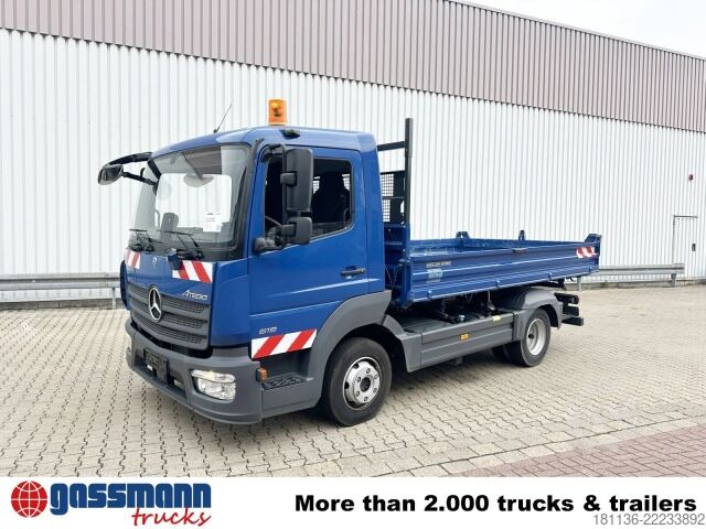 Tipper van Mercedes-Benz Atego 816 K 4x2, 2x AHK, Meiller-Kipper, mehrfach