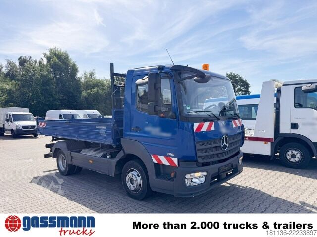 Tipper van Mercedes-Benz Atego 816 K 4x2, 2x AHK, Meiller-Kipper, mehrfach
