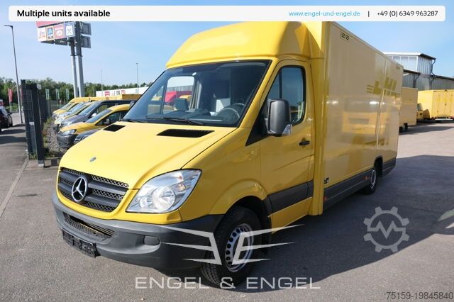 Transporter mit Koffer mercedes-benz SPRINTER 310 CDI MAXI EURO-5 KOFFER REGALE KAMERA DURCHGANG