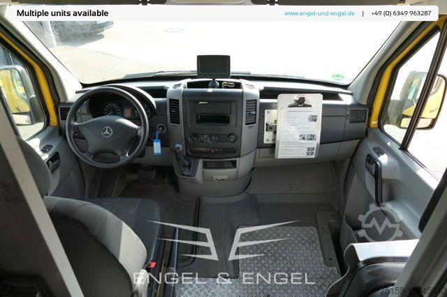 Box van mercedes-benz SPRINTER 310 CDI MAXI EURO-5 KOFFER REGALE KAMERA DURCHGANG