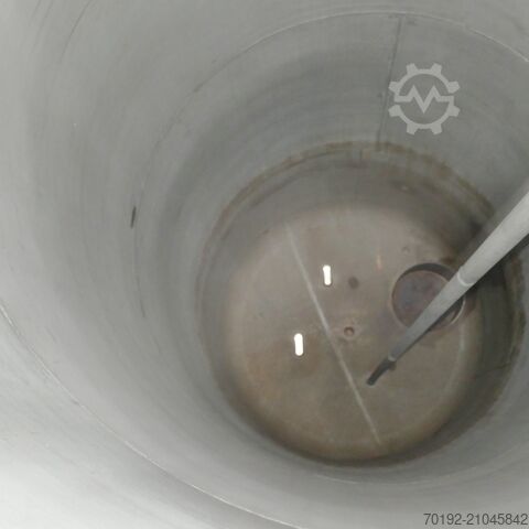 32000 Liter elektrisch beheizbarer Behälter aus V4A  9381