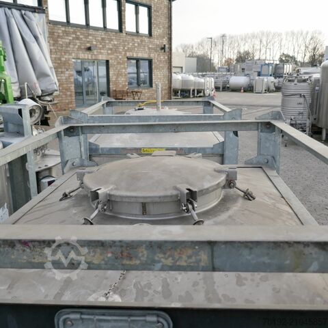 1050 Liter IBC Container aus V4A Waldner 9380