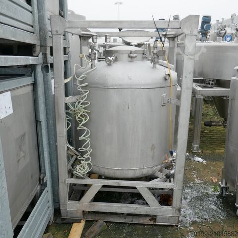 1011 liter container made of V4A  9373