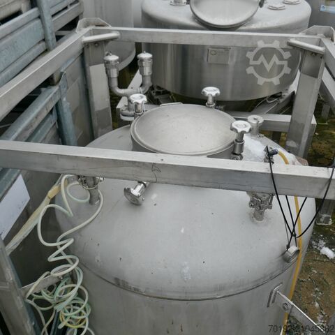 1011 liter container made of V4A  9373