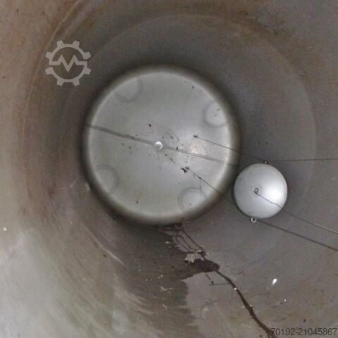 12600 Liter Behälter aus V4A mit spezifischem Gewicht bis 1,5 Kilo / Liter  9367