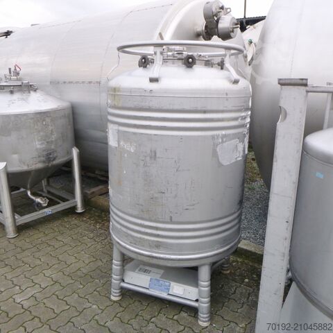 1000 Liter Druckcontainer aus V4A Stöcklin 9363