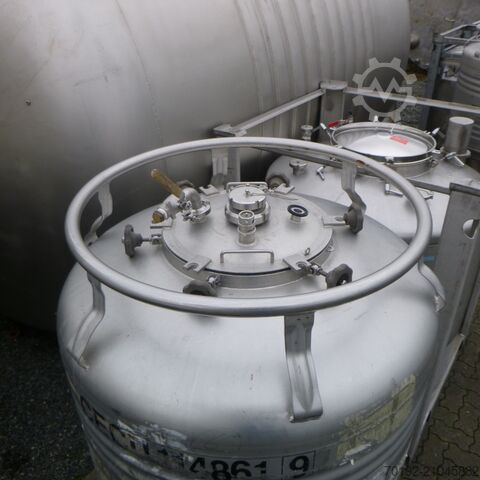 1000 Liter Druckcontainer aus V4A Stöcklin 9363