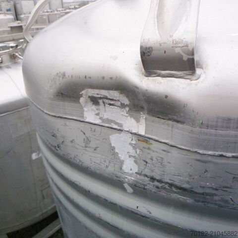 1000 Liter Druckcontainer aus V4A Stöcklin 9363