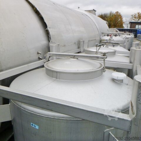 1000 liter container made of V4A  9362