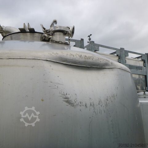 1100 litre pressure vessel made of V4A stainless steel  9361