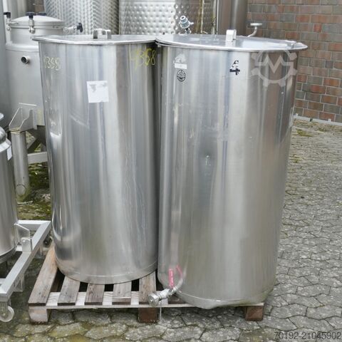 360 liter container made of V2A (stainless steel)  9358