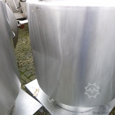 1200 Liter Behälter aus V2A  9357