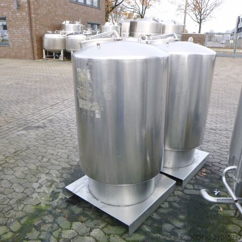 600 liter container made of V2A stainless steel  9356