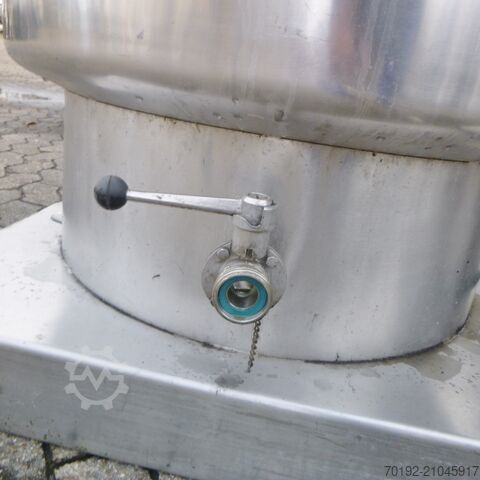 600 liter container made of V2A stainless steel  9356