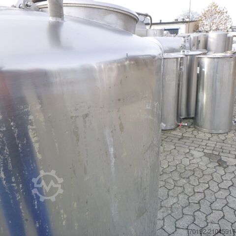 600 liter container made of V2A stainless steel  9356