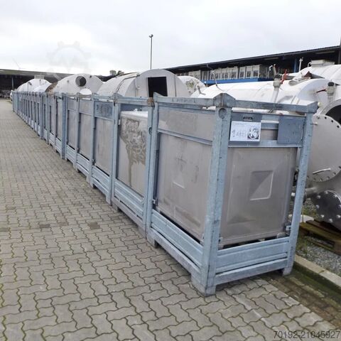 1000 liter IBC container made of V2A Thielmann (UCON) 9351