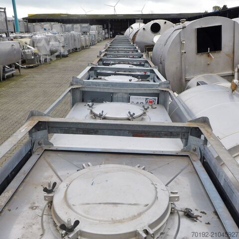 1000 liter IBC container made of V2A Thielmann (UCON) 9351