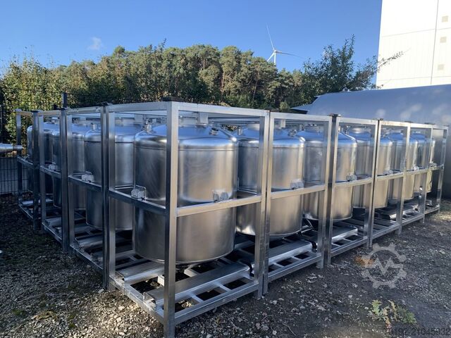 700 liter pressure vessel made of V4A stainless steel  S16306