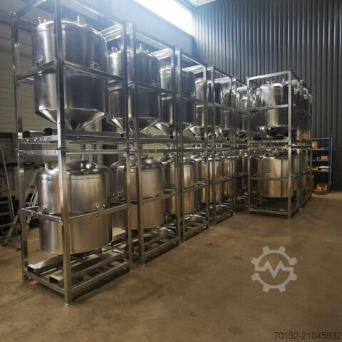 700 liter pressure vessel made of V4A stainless steel  S16306