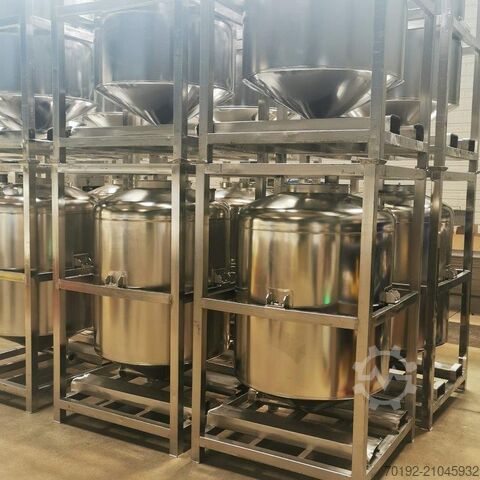 700 liter pressure vessel made of V4A stainless steel  S16306