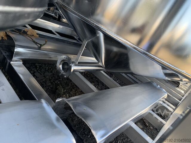 700 liter pressure vessel made of V4A stainless steel  S16306