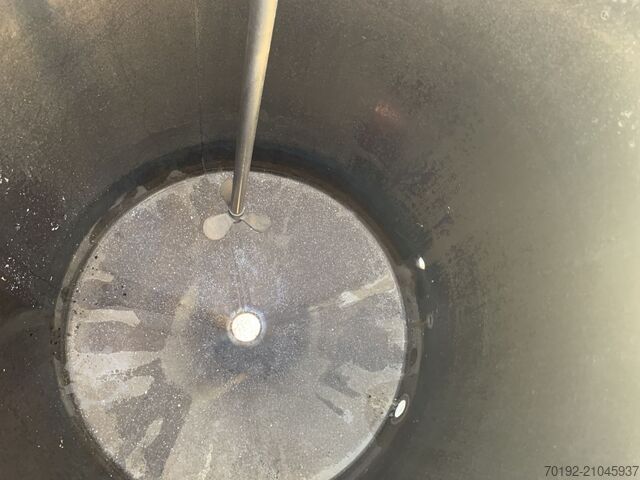 850 Liter Rührwerksbehälter mit Propellerrührwerk aus V2A  S16302