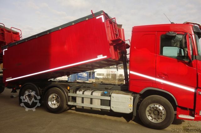Tipper truck VOLVO FH 550 Kipper + Heuser Kipper AH