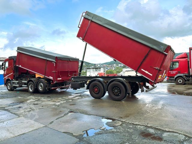 Tipper truck VOLVO FH 550 Kipper + Heuser Kipper AH