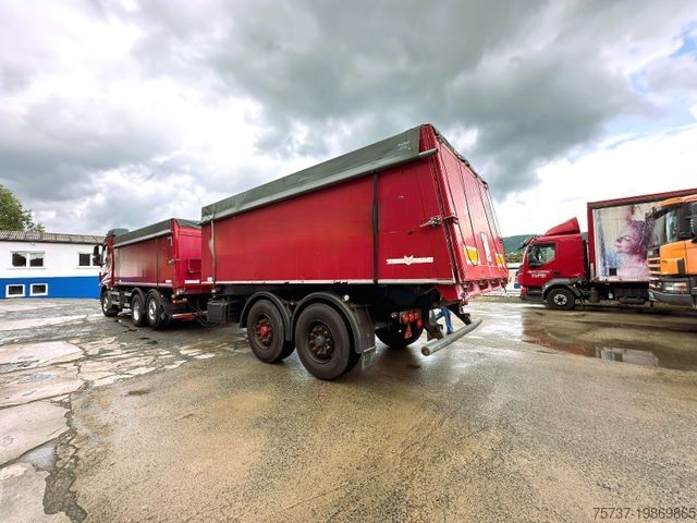 Tipper truck VOLVO FH 550 Kipper + Heuser Kipper AH
